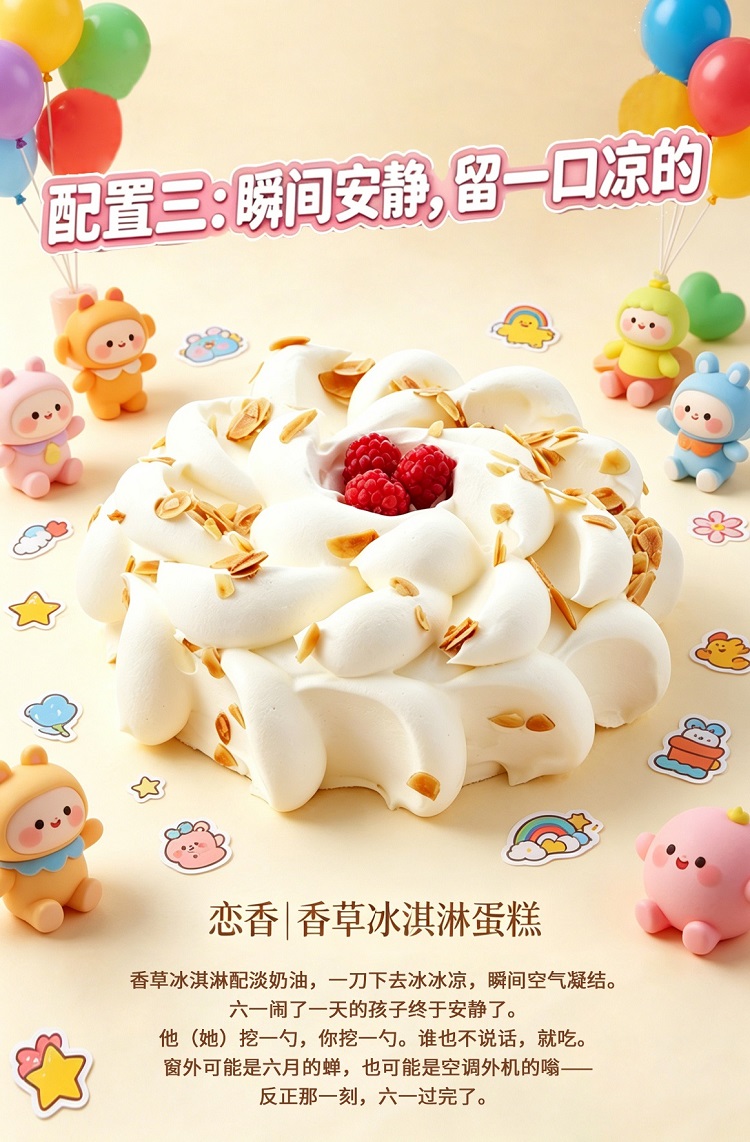 恋香|香草冰激凌蛋糕