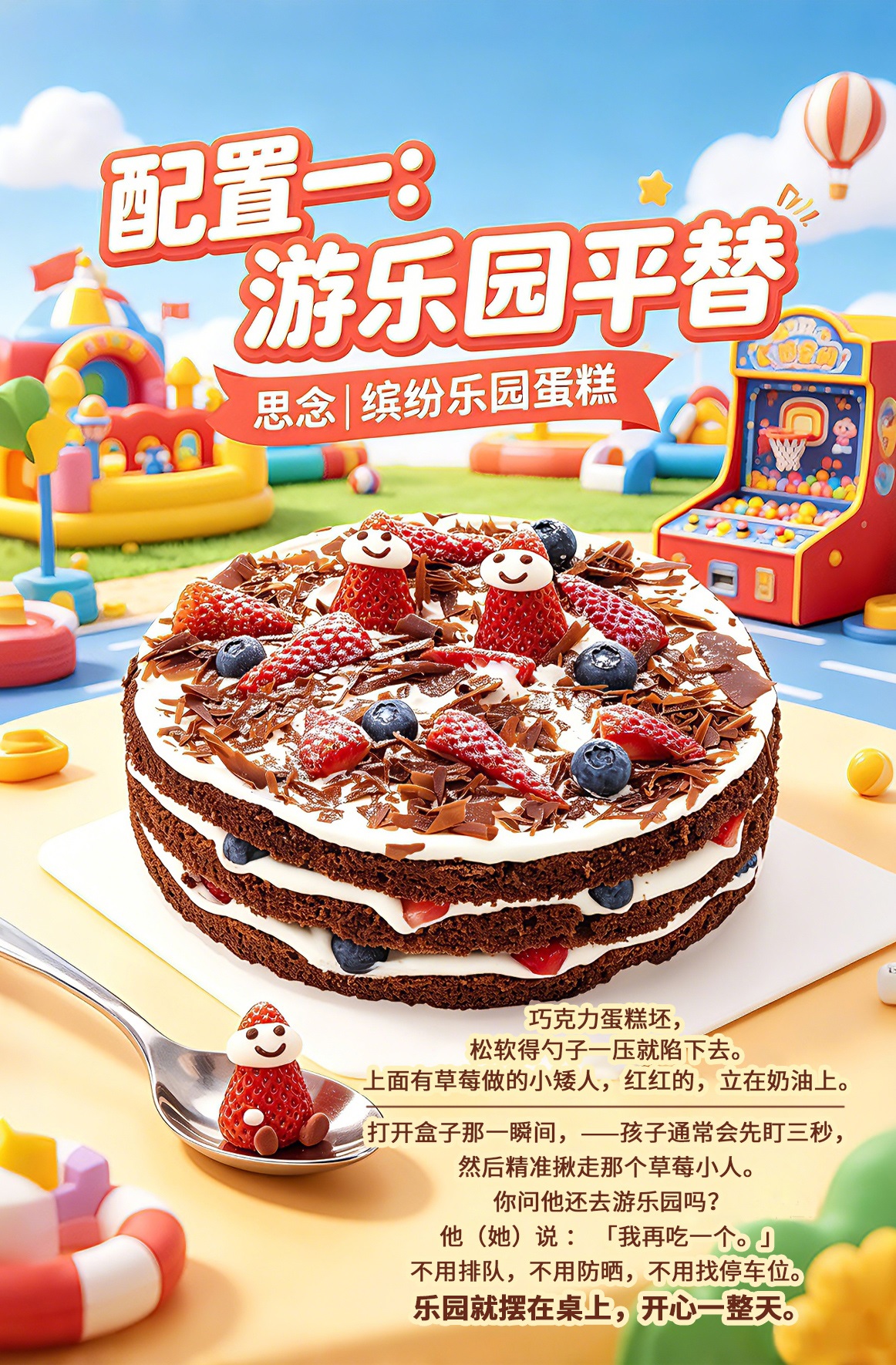思念|缤纷乐园蛋糕