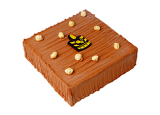 榛爱|黑巧克力榛子蛋糕