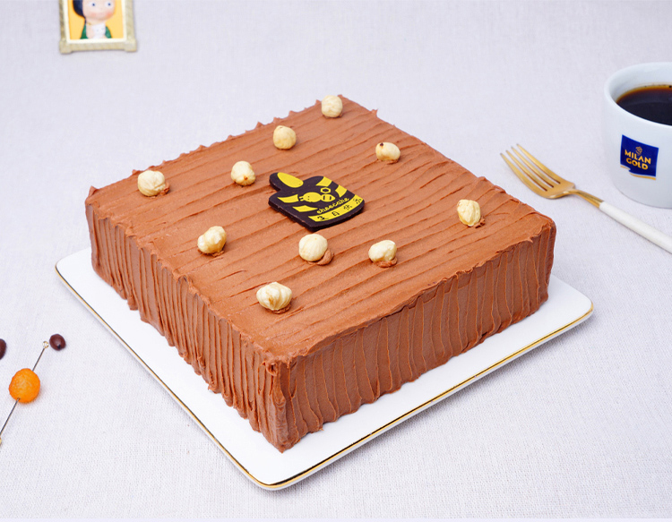 榛爱|黑巧克力榛子蛋糕 ebeecake 小蜜蜂蛋糕