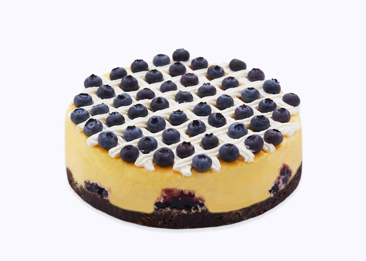 浪漫|蓝莓芝士蛋糕