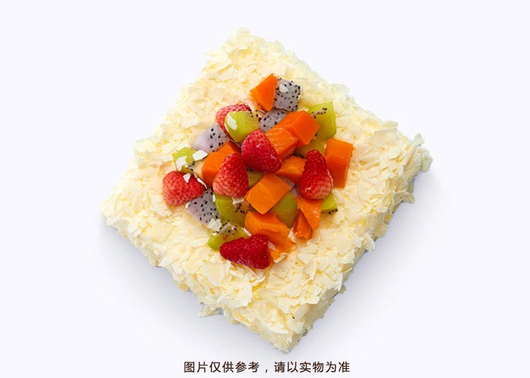 水果缤纷米蛋糕