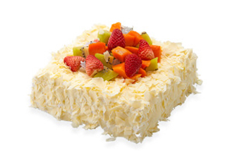 水果缤纷米蛋糕