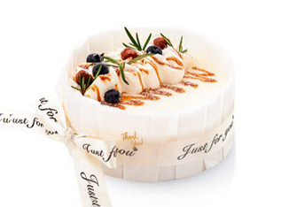 沉香|生椰拿铁慕斯蛋糕