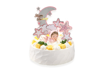 奇想星月DIY芒果米蛋糕(粉色)