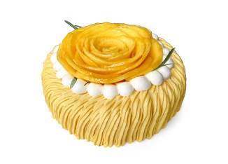 蜜语|芒果奶油蛋糕