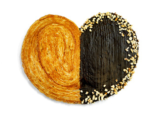 黑巧榛子蝴蝶酥