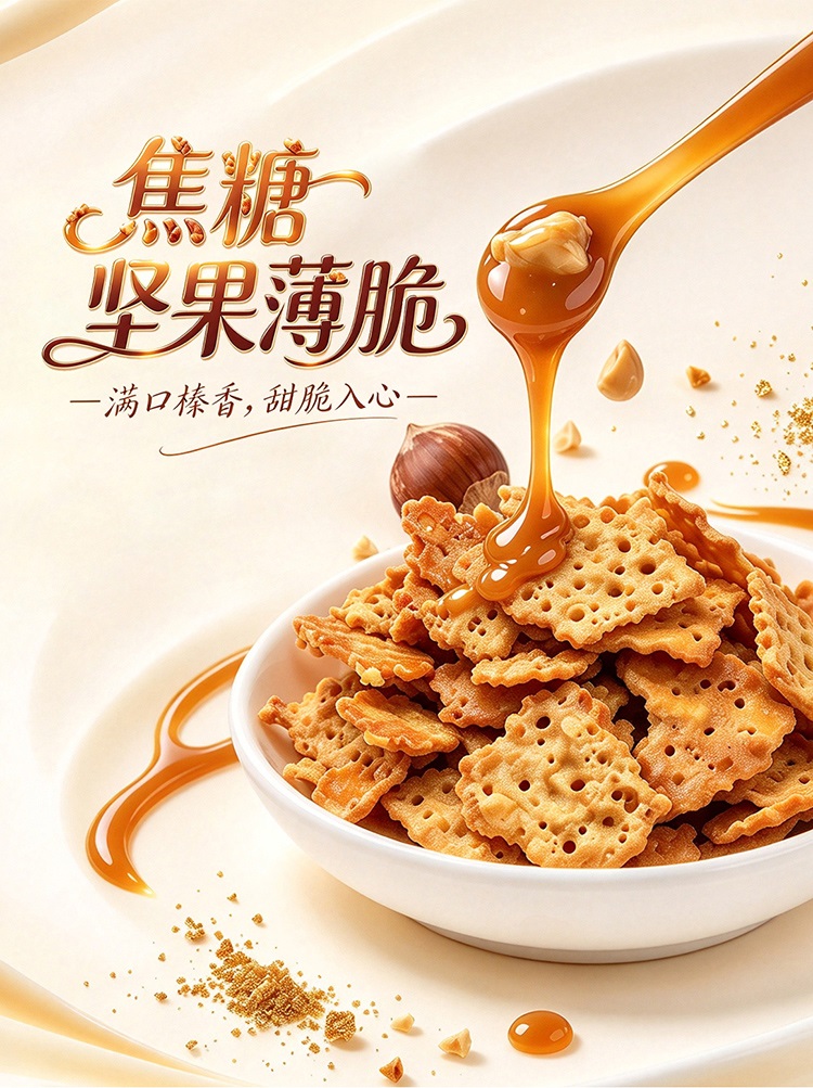 焦糖坚果薄脆 ebeecake 小蜜蜂蛋糕