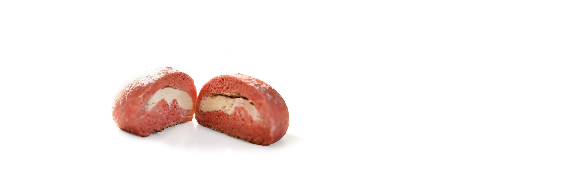 树莓卡仕达米面包