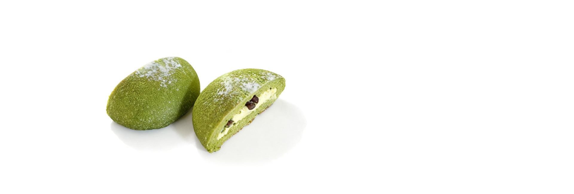 抹茶卡仕达米面包