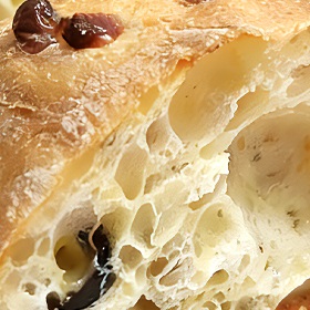 青黑橄榄芝士恰巴塔¥30/150克